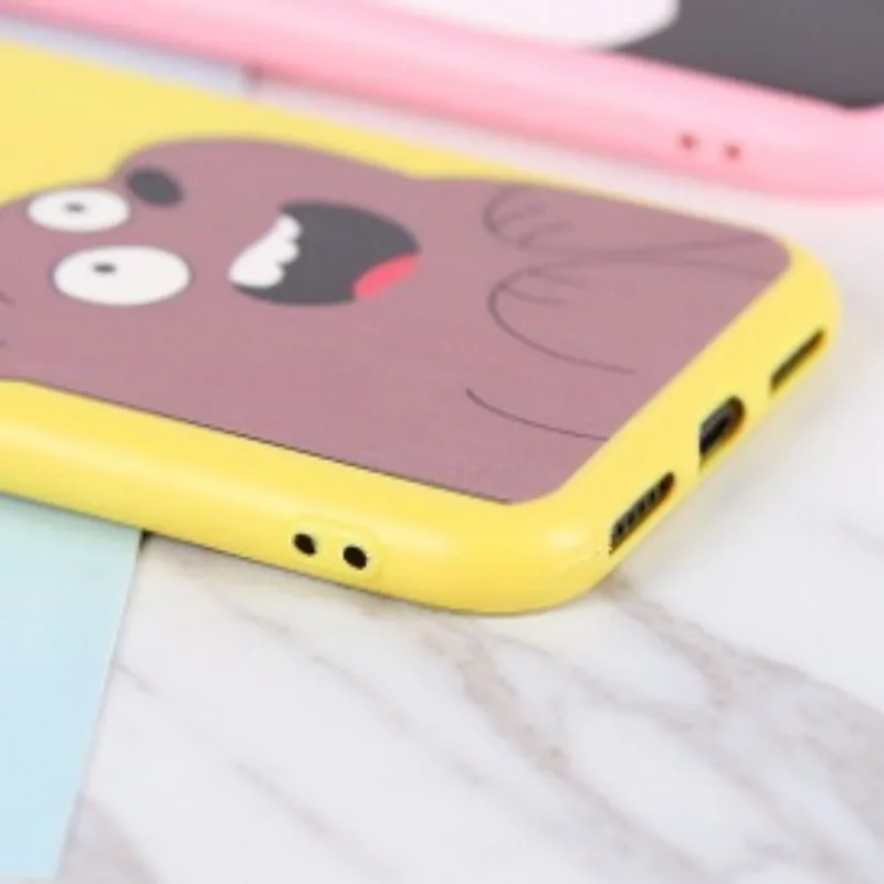3D Cute Cartoon Phone Case for IPhone X 6 XS 6S 7 8 XR MAX Plus TPU Painted Soft Silicone |