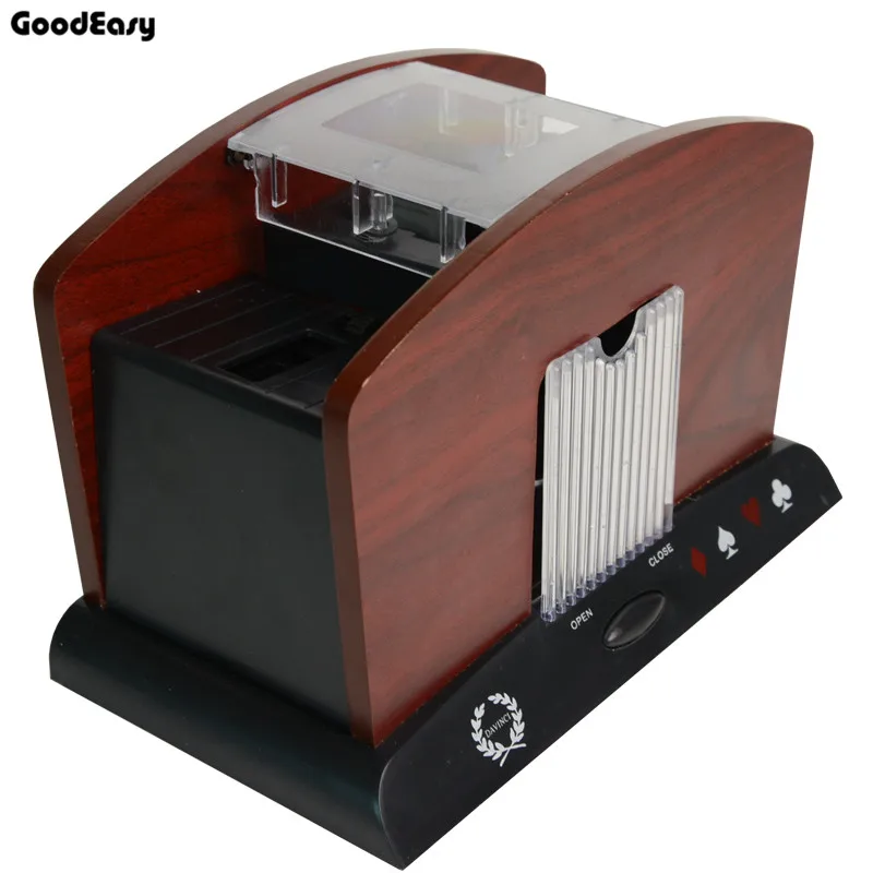 Роскошный автоматический покерный тасующий карты игрок на батарейках казино