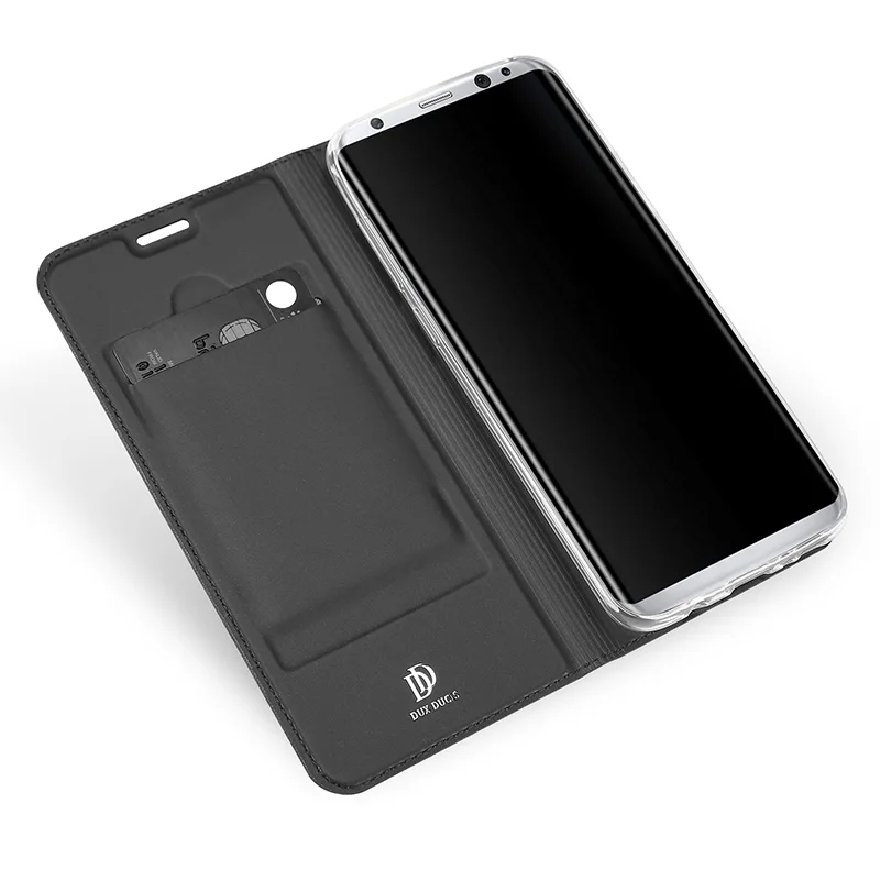 Чехол-книжка из искусственной кожи для Samsung Galaxy S8 цветной Чехол-бумажник чехлы Plus