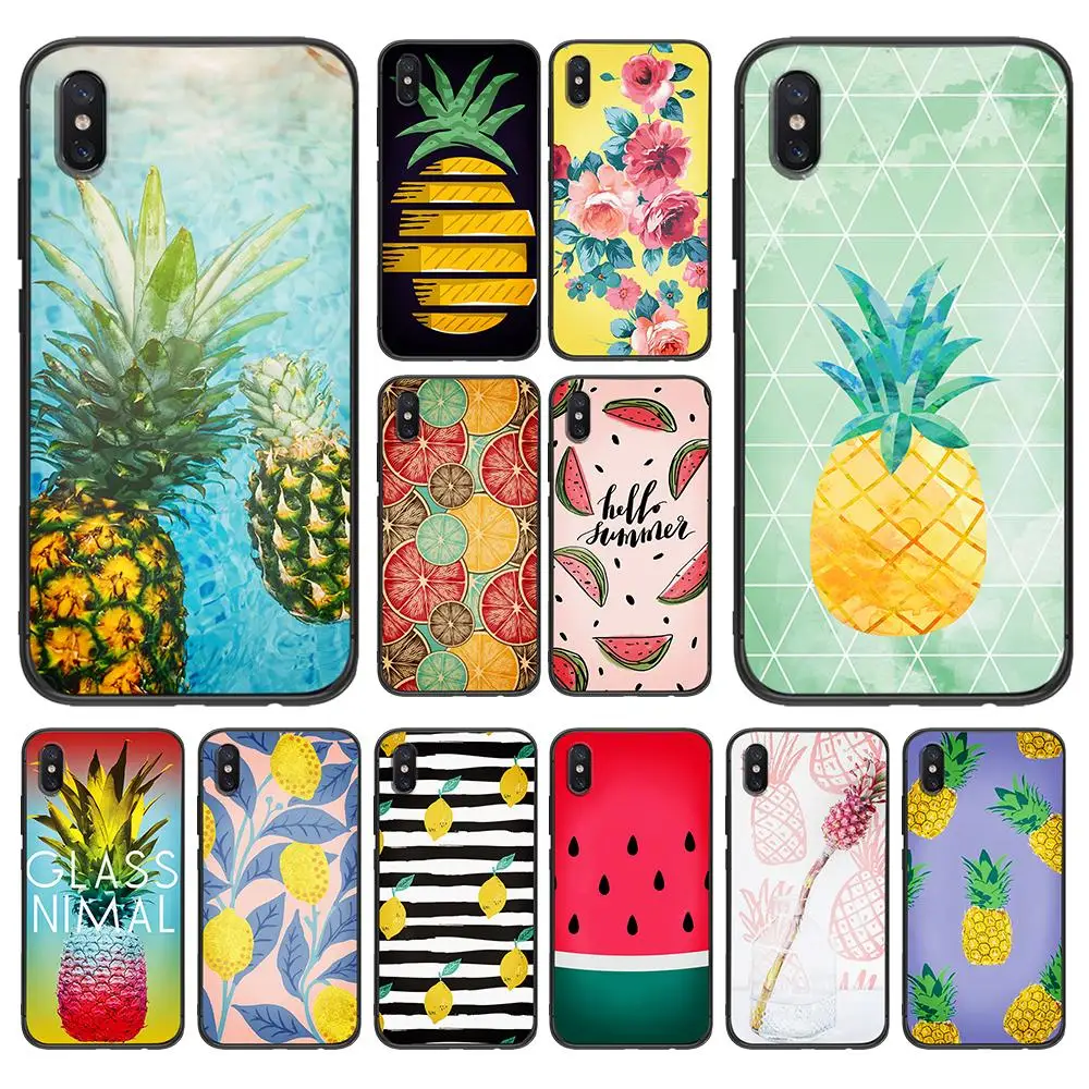 Summer Pineapple Lemon Cactus Watermelon For Xiaomi Redmi Note 5 S2 7 Plus 6 3 3S Pro 4A 4X 5A 6A Prime Case Mi 9 8 RG Lite | Мобильные