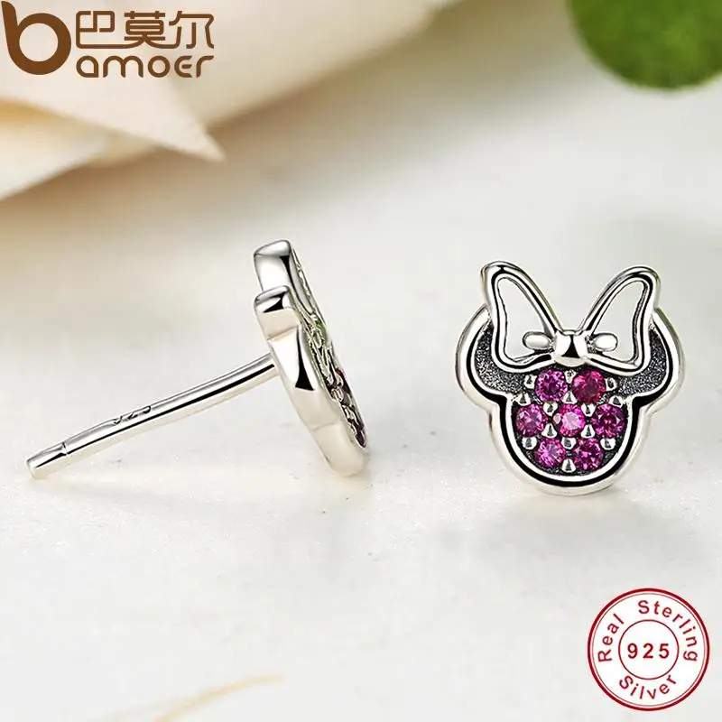 Подарочные ювелирные изделия из серебра 925 пробы в виде Красной Минни|special store|925