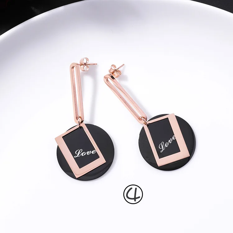 Золотая серебряная цепочка круг из титановой стали торт маленький медведь