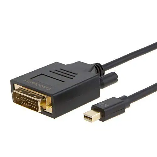 Mini DP к DVI (Active) кабель дисплея (совместим с портом Thunderbolt) 6 футов Белый Eyefinity)|Кабели