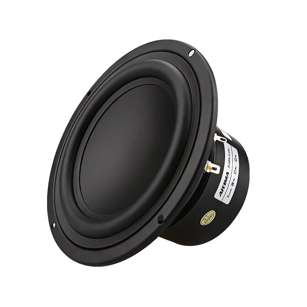 Сабвуфер AIYIMA 5 25 дюйма Hi Fi динамик с сильными басами DIY аудио компьютерные