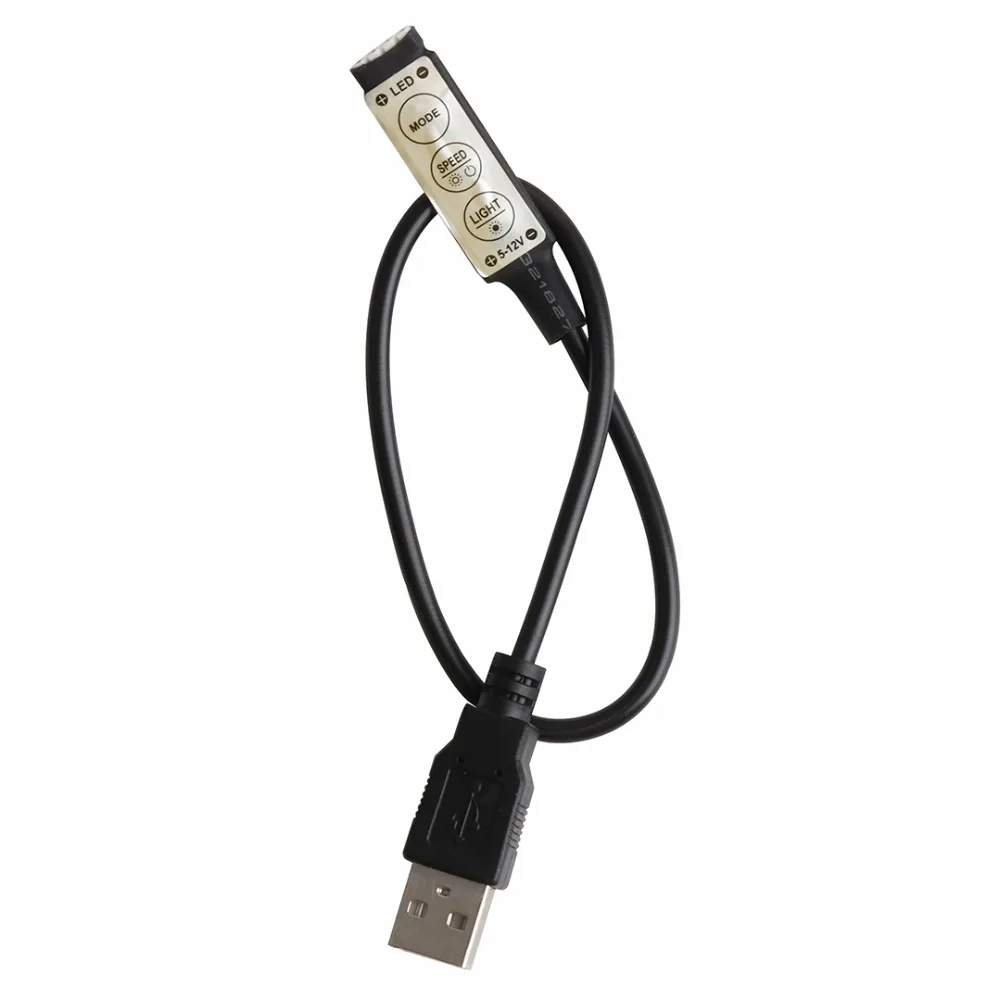 5 в RGB Светодиодная лента контроллер 3 клавиши SMD5050 SMD3528 SMD 2835 USB для 72 Вт HQ |