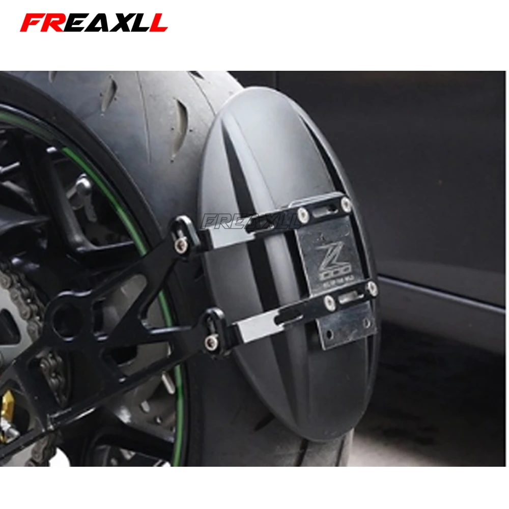 Для KAWASAKI Z1000 Z 1000 Z1000SX 1000SX 2010-2016 мотоцикл алюминиевый кронштейн с черным Platic крыло