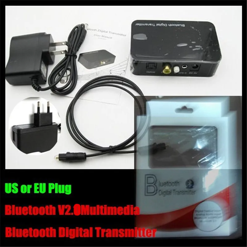 Мультимедийный цифровой аудио Bluetooth передатчик V2.0 3 5 мм с