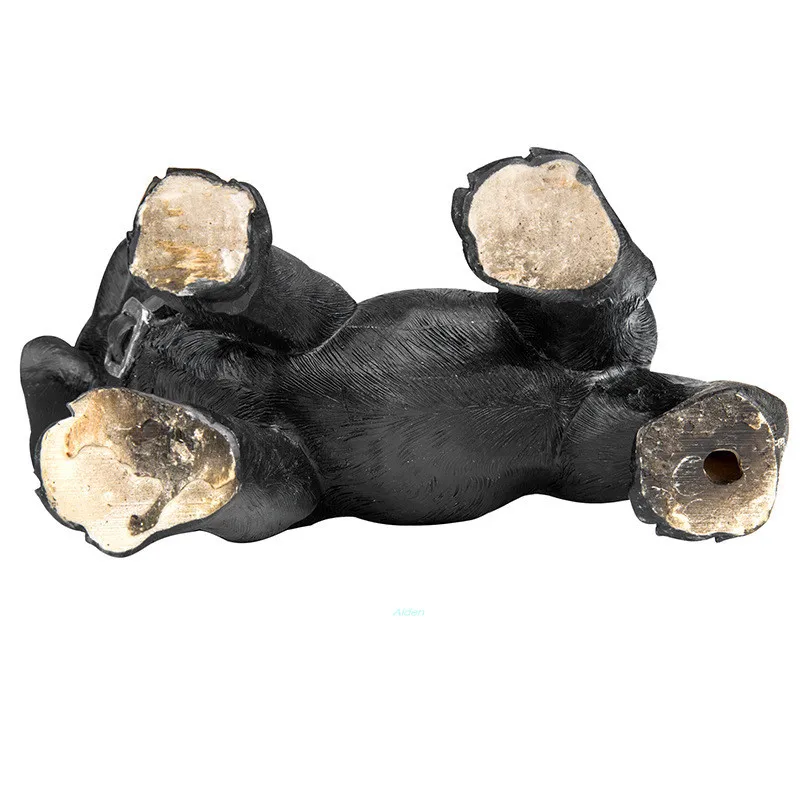 

2" Cute Puppy Statue Simulation Creative DOG GK Home Decor Birthday Gift Action Figure Collectible Model Toy OPP 4CM B373