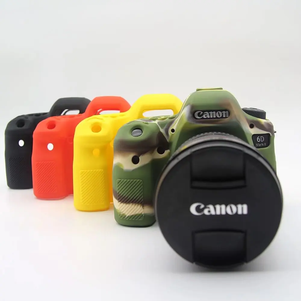 Мягкий силиконовый защитный чехол сумка для камеры Canon Eos 6D 6DII Mark II 6D2 1 шт.|Сумки