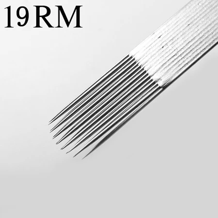 

150PCS Professional 1219RM Curved Magnum Shader Needle Tattoo Needle For Shader Disposable Sterilize Needle To Tattoo Supplies