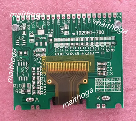 20PIN COG I2C SPI 19296 LCD графический экран модуль ST75256 контроллер 3 V 5V синий/белый