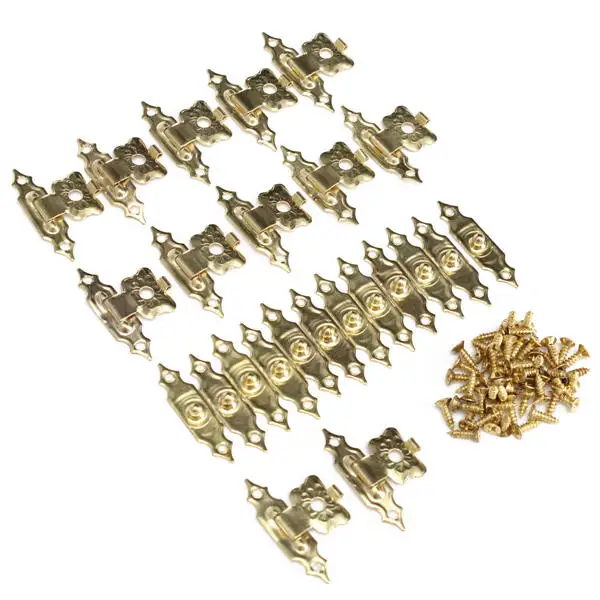 MTGATHER 12 шт. декоративный античный латунный Мини ювелирный подарок коробка для