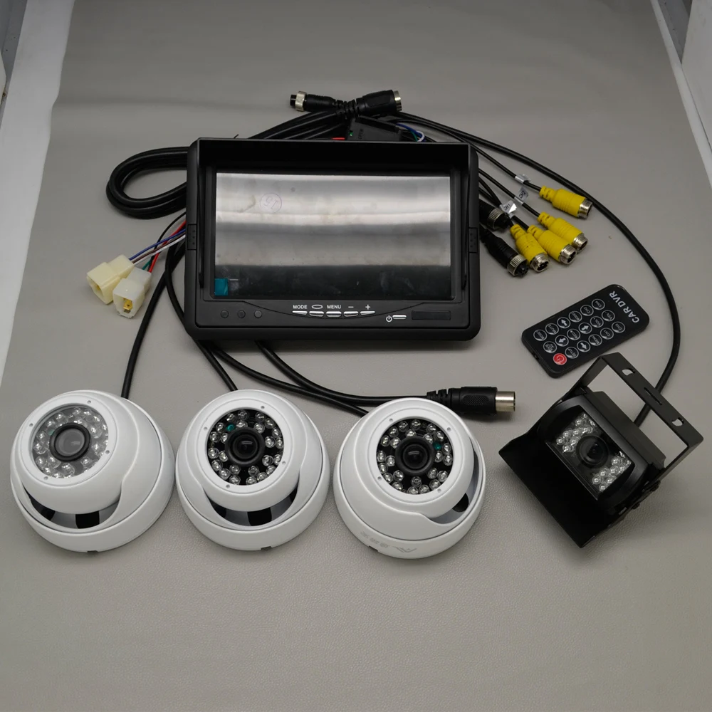 4in1 школьный автобус общественный транспорт Грузовик 4 разделение CCTV