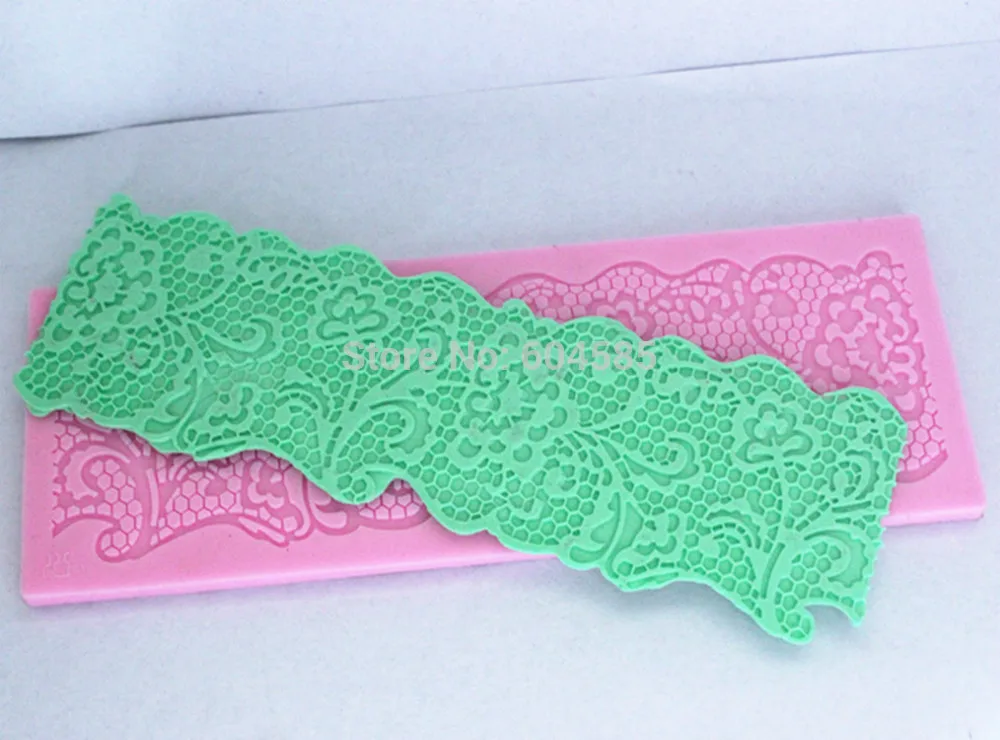 FM603 цветок мгновенная кружевная форма для торта силиконовые инструменты выпечки