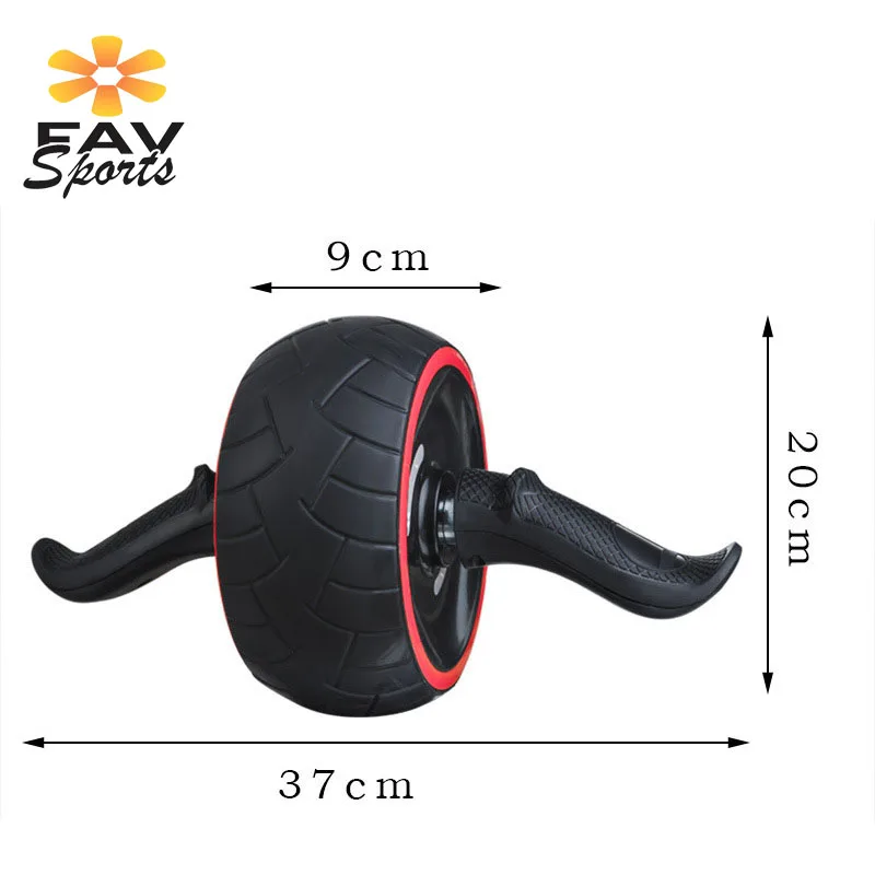 Тренажер для мышц брюшной полости AB ролик с ковриком ABS тренажер тренировки