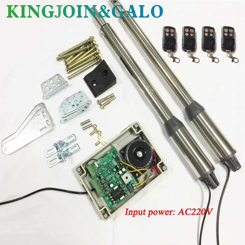 Eectric Gates//Electric Swing Gate Opener 300 KG Motor With 4 Remote Control AC220V & AC110V& AC/DC24V | Безопасность и