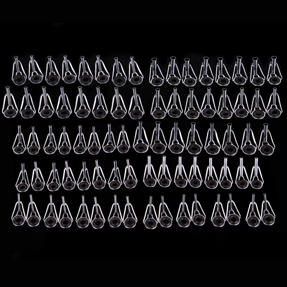 Одежда высшего качества 80 шт. Нержавеющая сталь море Карп удочка направляющий