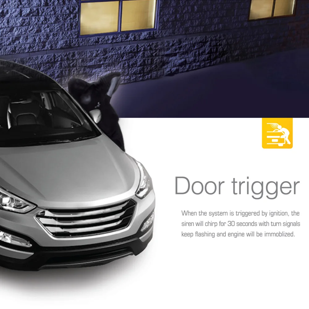 Автомобильная сигнализационная система подходящая к центральной системе