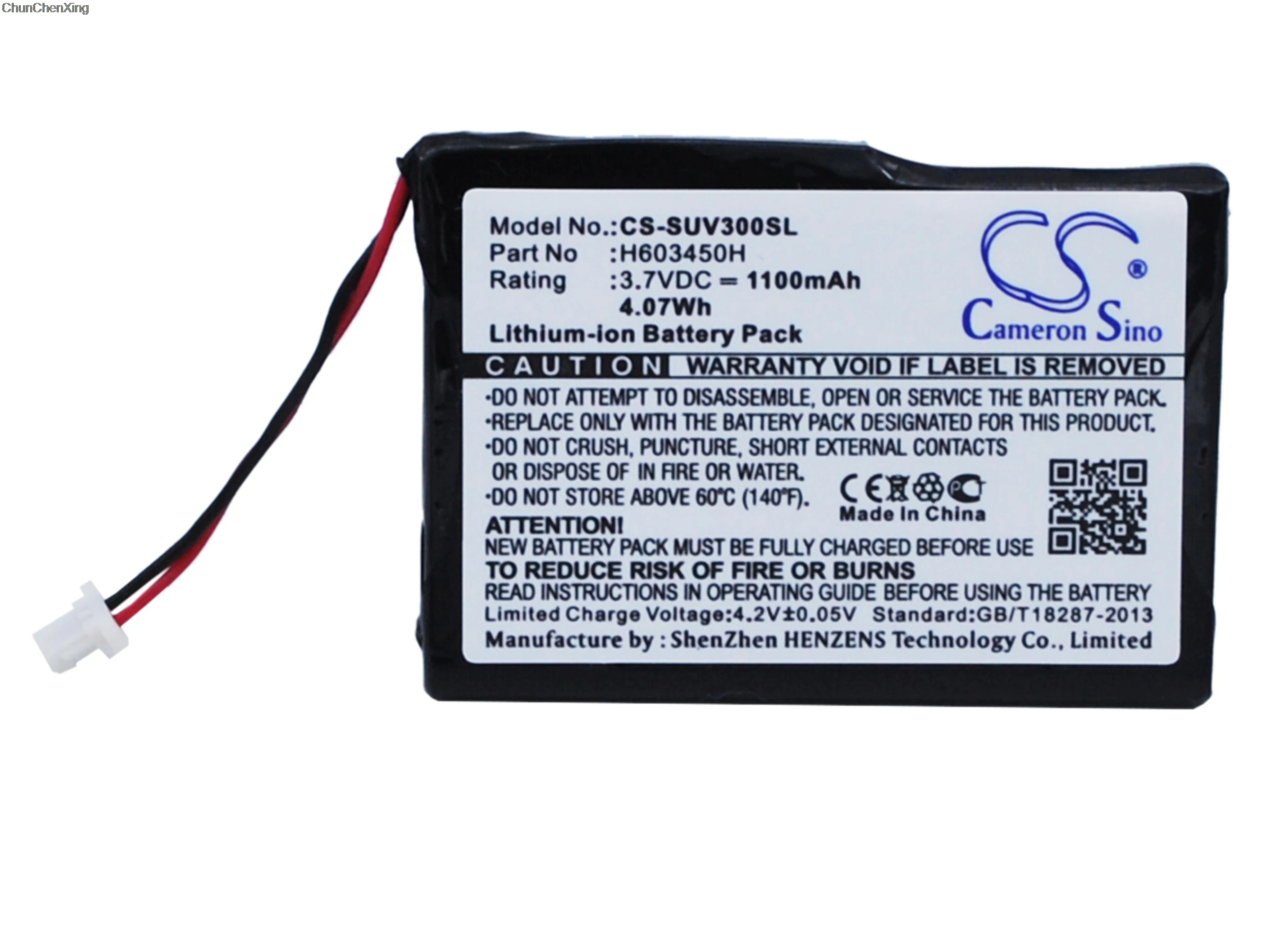 Аккумулятор Cameron Sino H603450H 1100 мАч для Mitsubishi GPS C2796 Micro V3|Цифровые аккумуляторы| |