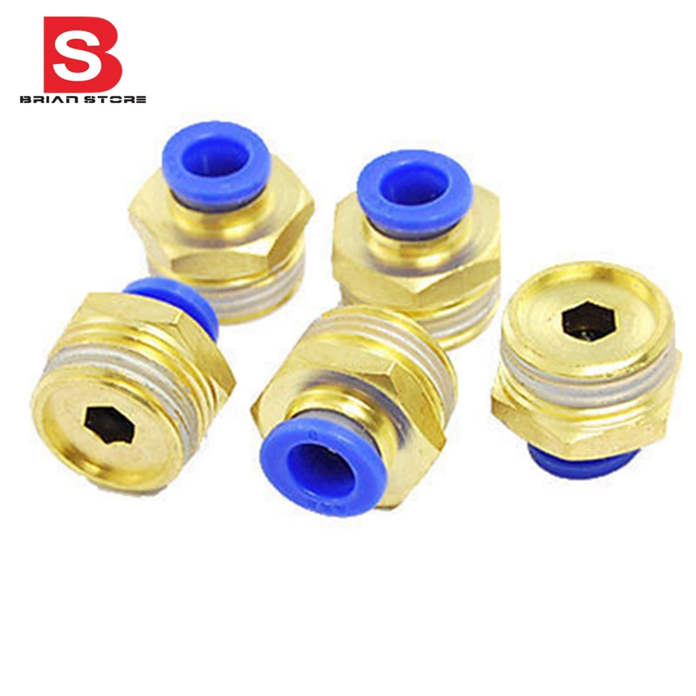 Диаметр шланга мужской поток прямой толчок в Пневматический быстрый соединитель