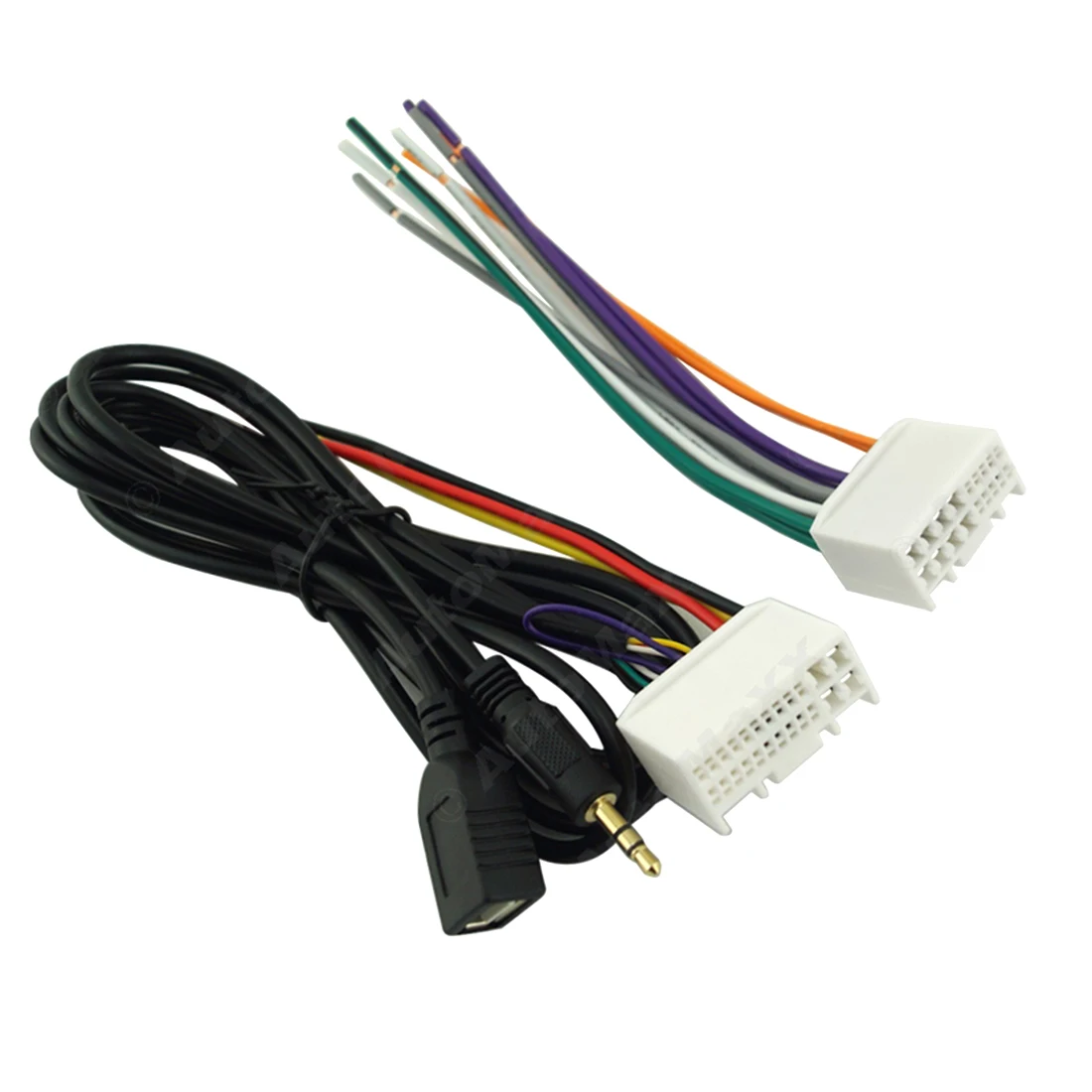 Dewtreetali автомобильный аудио CD стерео жгут проводов адаптер с USB/AUX разъем для Kia