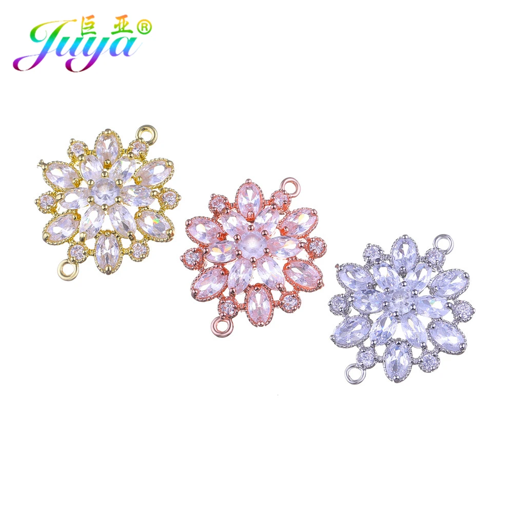 Juya DIY женские ювелирные изделия золотые/подвески из розового золота Соединитель
