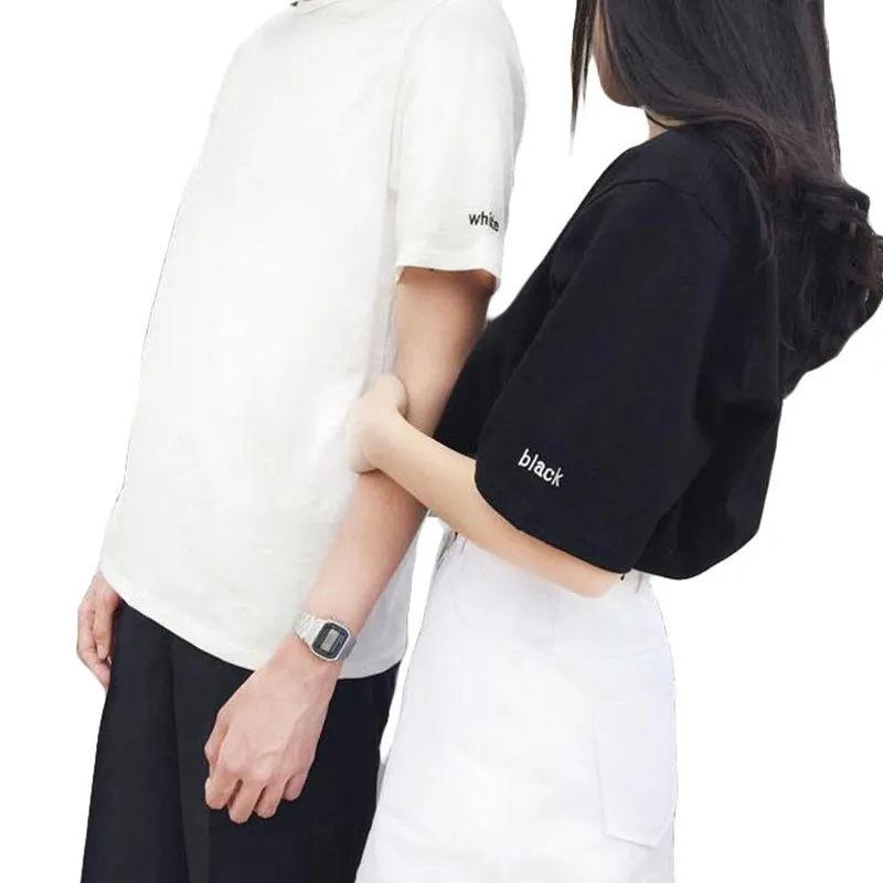 Новинка 2017 года модная повседневная одежда унисекс с короткими рукавами и