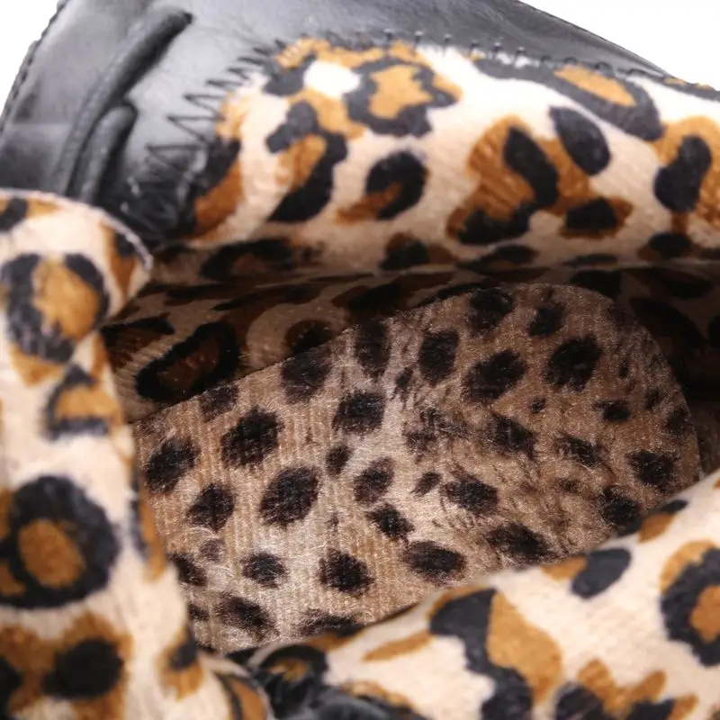 Asumer/Новые Модные женские ботинки зимние на платформе со шнуровкой ботильоны из