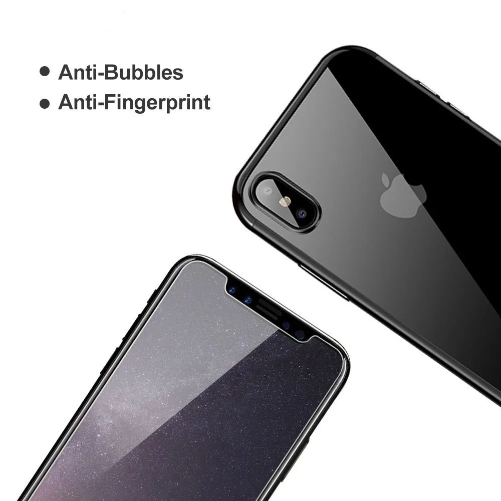Переднее заднее закаленное стекло для iPhone XS MAX XR X Защита экрана x max xr защитная