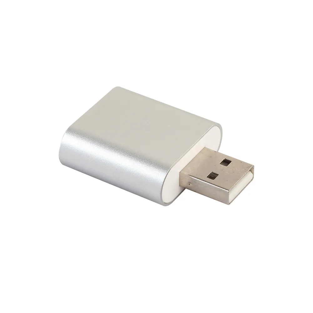 CARPRIE аудио адаптер 3D звуковая карта 7 1 USB до 3 5 мм разъем для наушников стерео