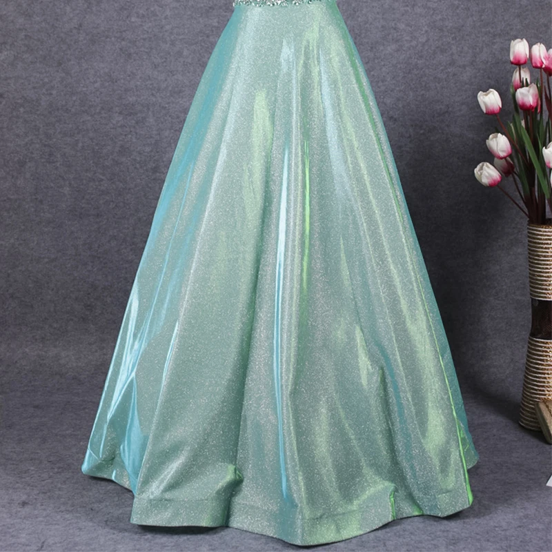 JANCEMBER ladies evening dresses for special occasions Crystal Sashes Square Collar Sleeveless Backless A-Line vestido de noche | Свадьбы и
