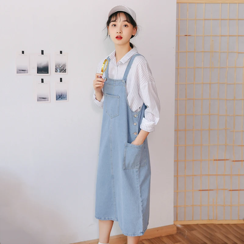 Платье на бретельках в деревенском стиле Mori Girl Fresh Garden с цветочной вышивкой
