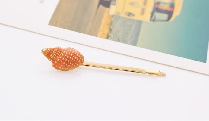 Заколки для волос JINSE Sweet Conch заколки в виде морских звезд оптовая торговля