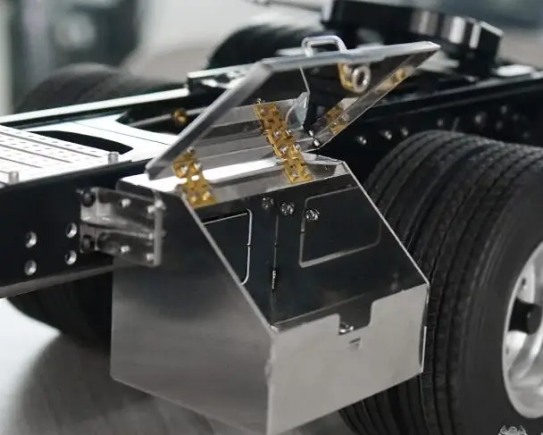 Металлическая Имитация ящика для инструментов масштаб 1/14 RC KINGTAIR TAMIYA тракторный