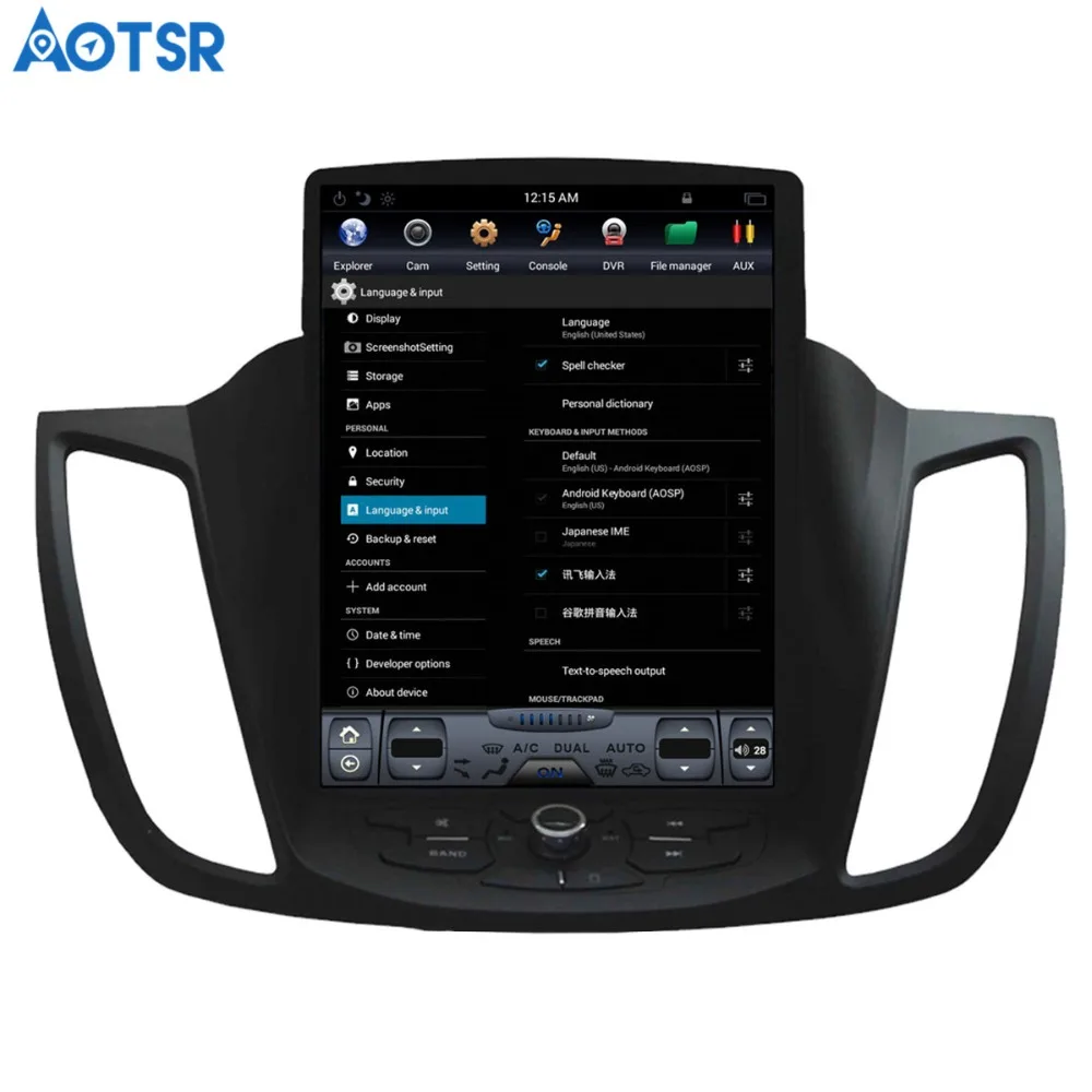 Автомобильный стереопроигрыватель Aotsr Android 6 0 Тесла без DVD-плеера GPS-навигация для