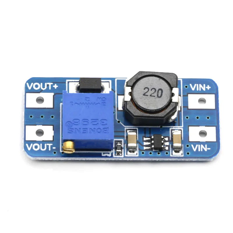 1 шт. MT3608 2A Max DC-DC Повышающий Модуль питания усилитель мощности 3-5 в до 5 В/9 В/12 В/24 В