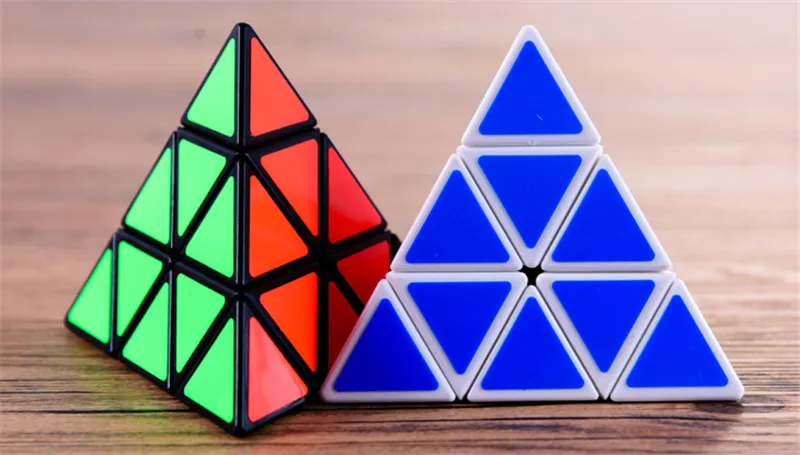 Lesiostress 3x3x3 Пирамида волшебный куб Пирамида Cubo Magico профессиональная Головоломка обучающие игрушки для детей