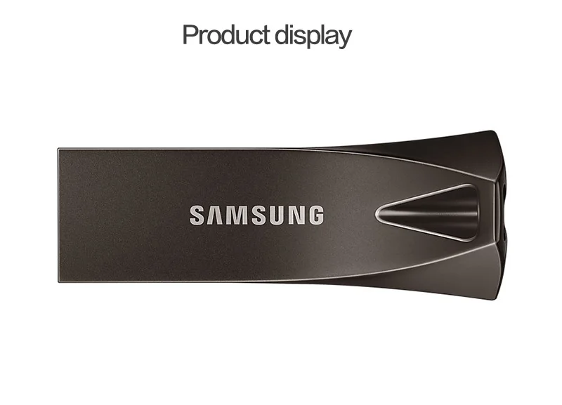 SAMSUNG USB флеш-накопитель U диск 32 Гб 64 Гб 128 ГБ 256 ГБ USB 3,1 Металлический Мини-накопитель темно-серая планка Флешка устройство для хранения