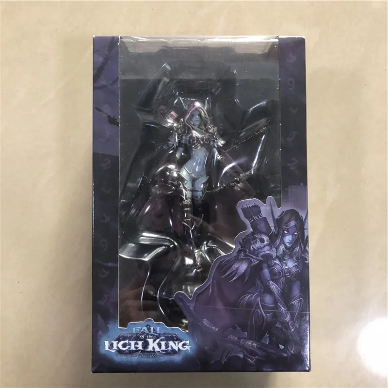 Sylvanas Темный Traxex ПВХ фигурка Windrunner Darkness Ranger Lady Коллекция Модель 14 см