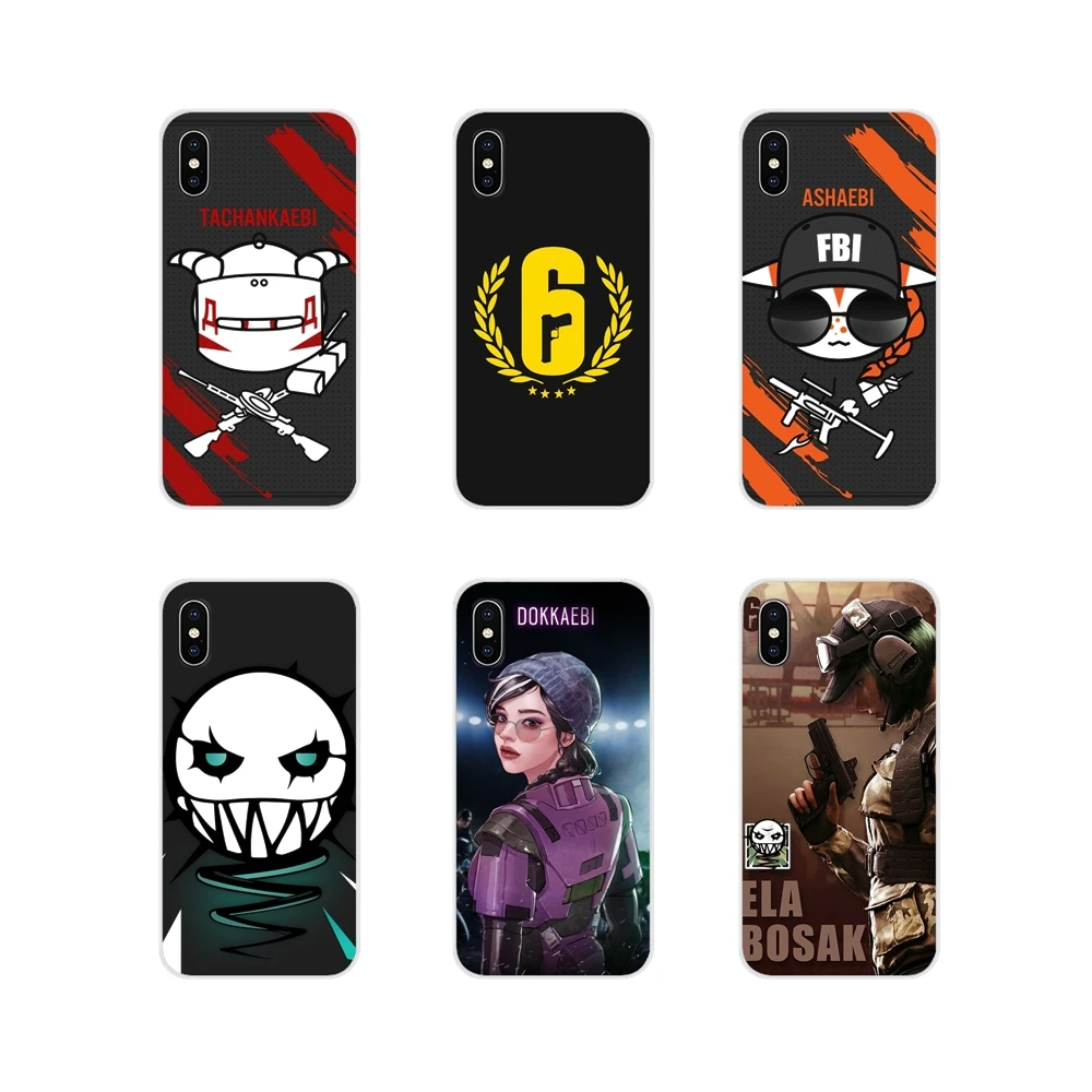 Чехлы для телефонов rainbow six siege Huawei P8 9 Lite Nova 2i 3i GR3 Y6 Pro Y7 Y8 Y9 Prime 2017 2018 2019