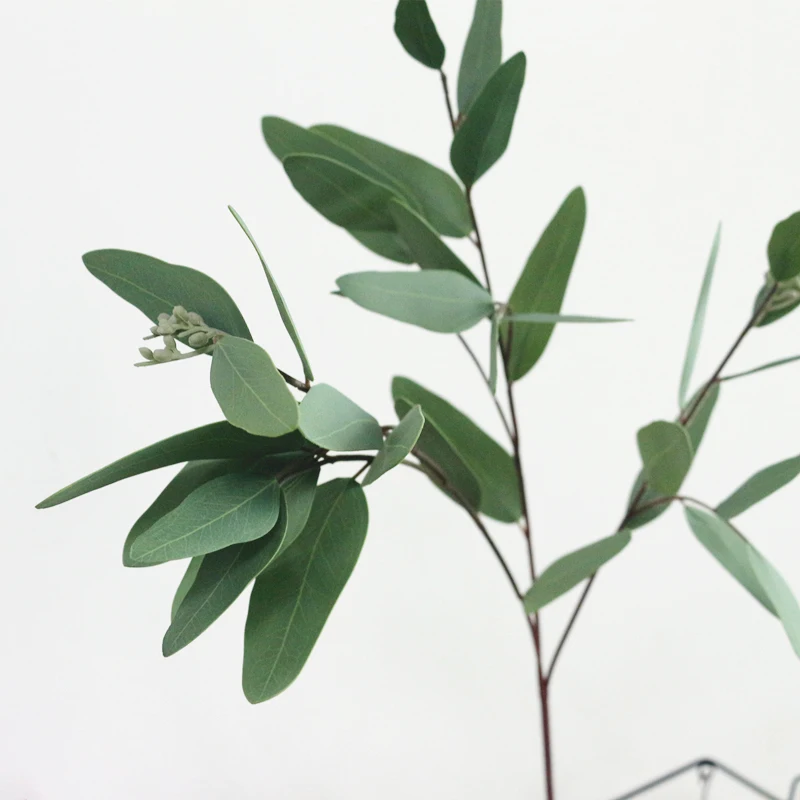 Искусственные ветки эвкалипта Декор для дома искусственные цветы на ощупь