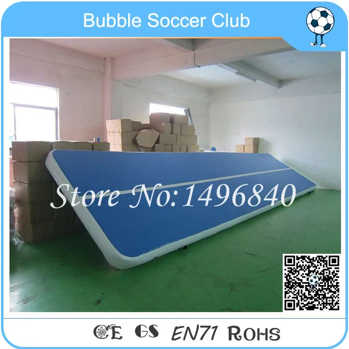 Продажа с завода 6x2 м надувной барабанный батут Воздушная гимнастика воздушный