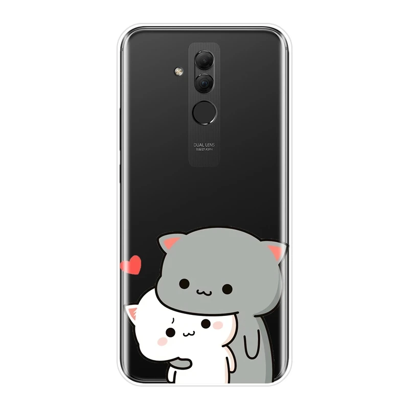 Силиконовый чехол для телефона Huawei Mate 20 10 9 Lite милый мягкий 7 8 Pro|Бамперы| |
