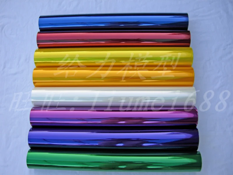 5 м/лот прозрачная цветная термоусадочная пленка для радиоуправляемых моделей