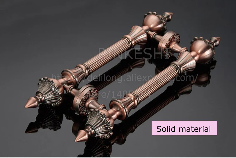 Оптовая Продажа Европейский стиль старинные деревянные двери Ретро villa hotel