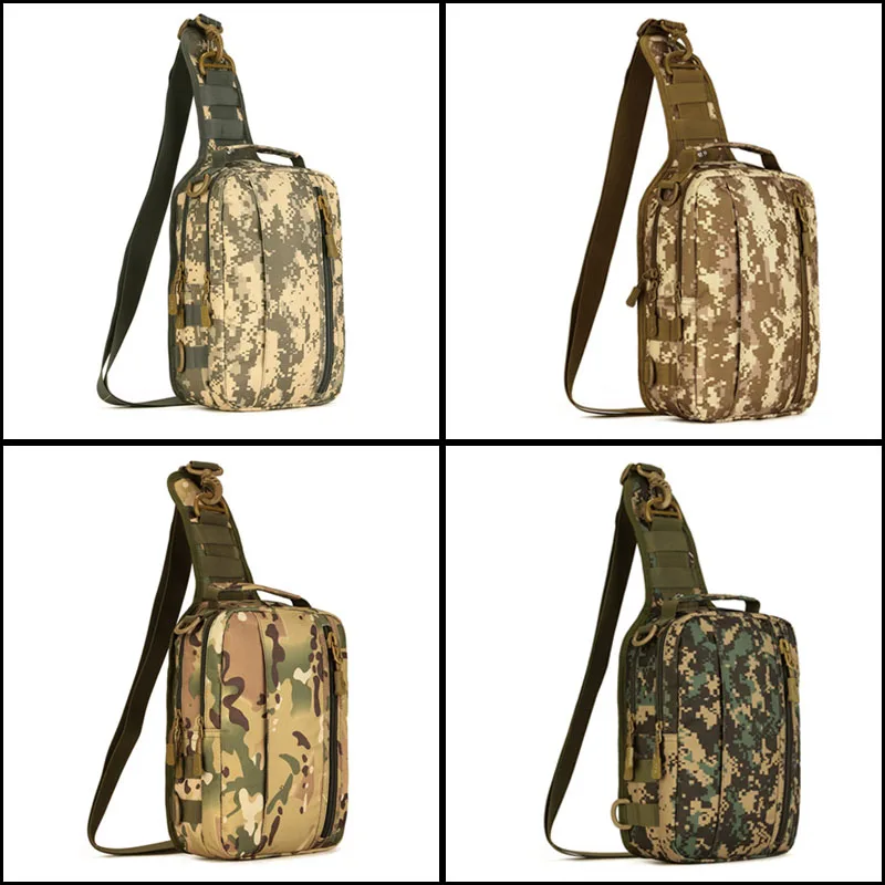 Уличная многофункциональная нейлоновая нагрудная Сумка-слинг через плечо