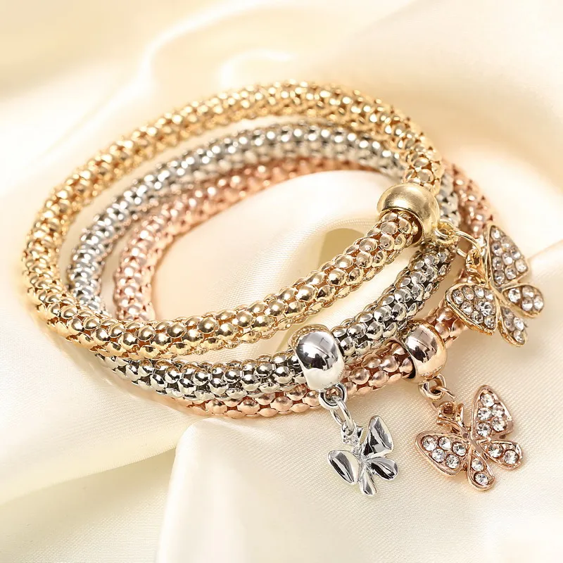 3 шт./компл. женские и мужские подарочные украшения украшение в виде бабочки