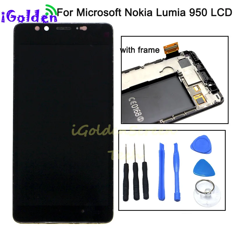 Протестировано для 5 2 &quotMicrosoft Nokia Lumia 950 ЖК дисплей кодирующий преобразователь