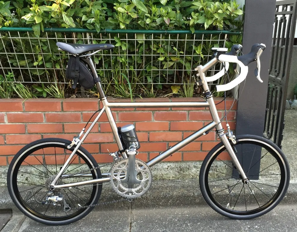 Титановая рама для велосипеда Minivelo 451|bicycle frame|451 frameminivelo frame |