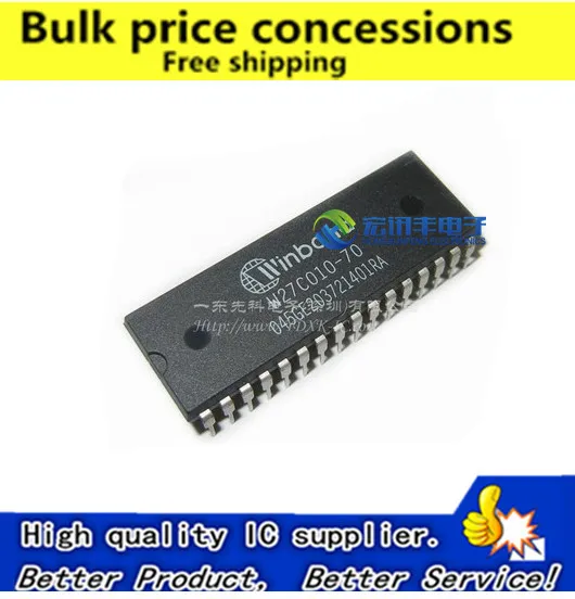 

Free Shipping 50pcs/lots W27C010-70 W27C010 W27E010-70 DIP-32 IC